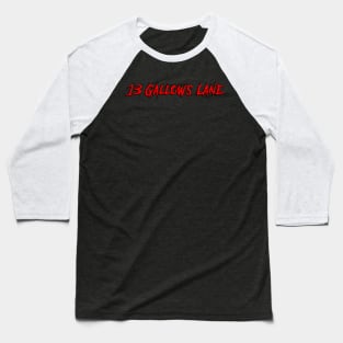 13 Gallows Lane Logo Baseball T-Shirt